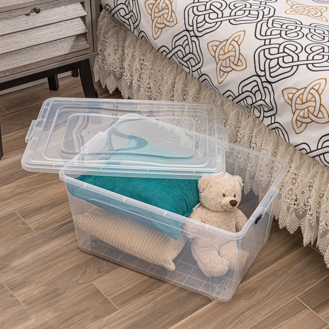 Deep Wheeled Storage Container (85 Qt.)