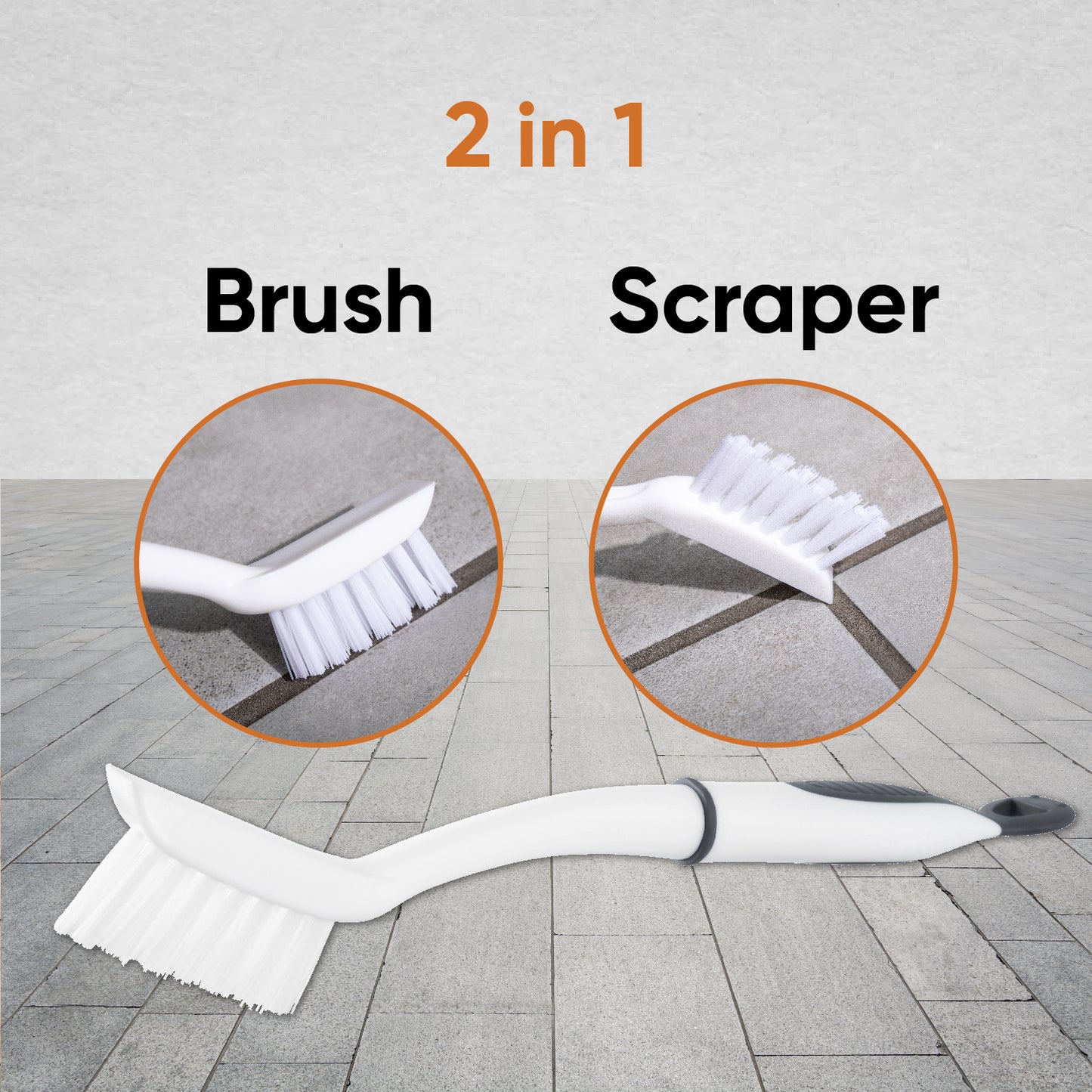 Superio Grey Grout Brush Cleaner