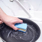 Scrub Sponge with Comfortable Grip, Red and Blue, 2-Pack