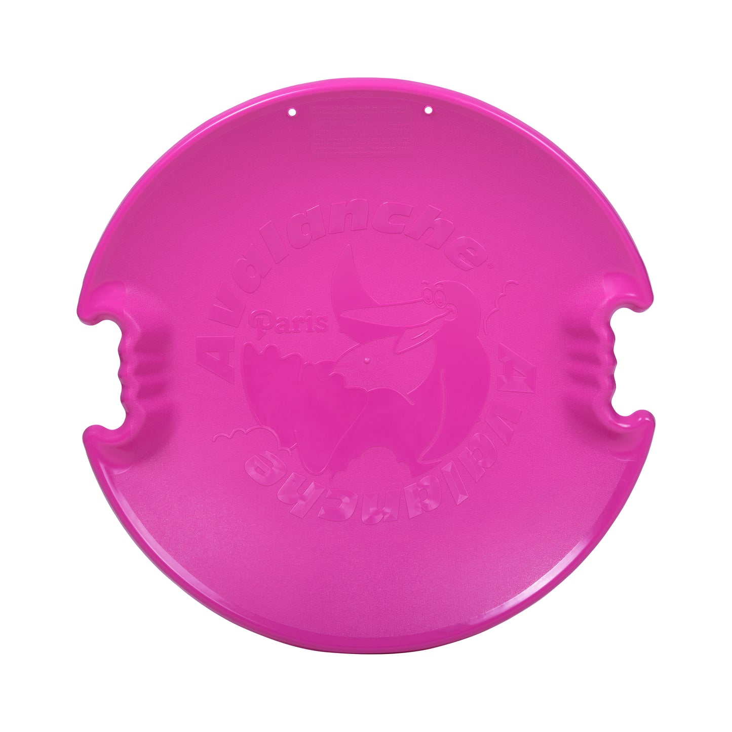 Superio Round Avalanche Snow Saucer Sled, 26:, Fuchsia Pink