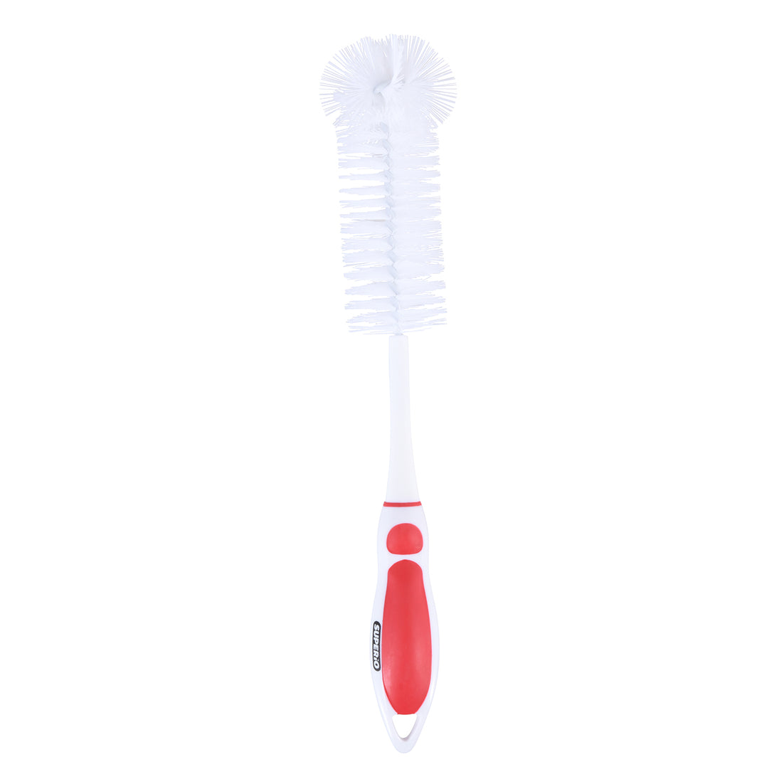 Superio Baby Bottle Brush Cleaner, Grip Handle Sturdy Bristles