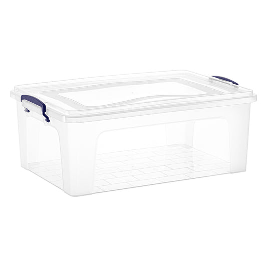 Storage Container (22 Qt) Plastic Storage Bin with Lid