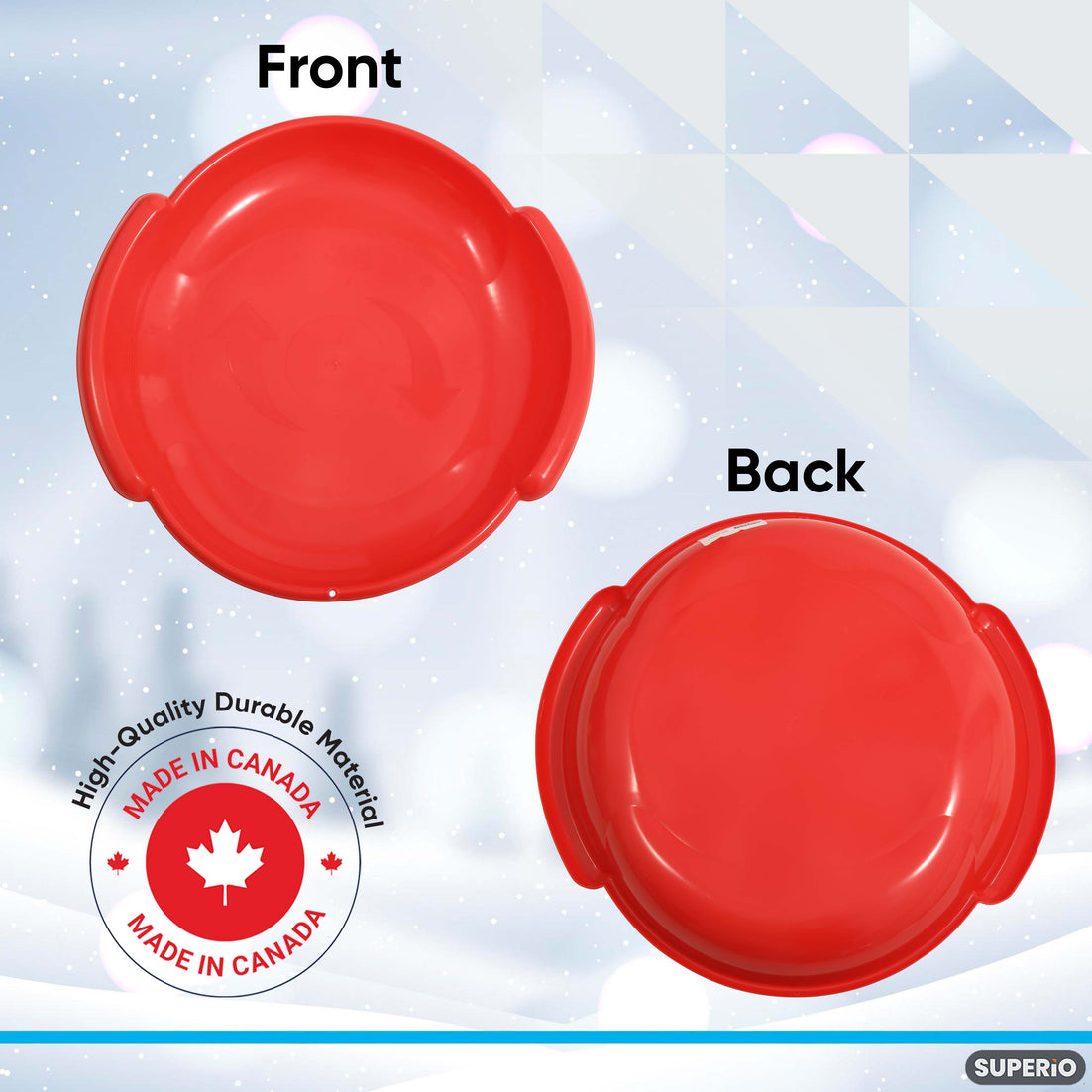 Round Snow Saucer Sled, 24