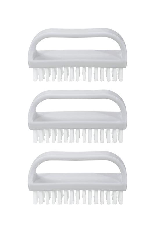 Nail  Brush White (3 Pack)