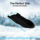 Torpedo Snow Sled for Kids and Adults, 46", Black