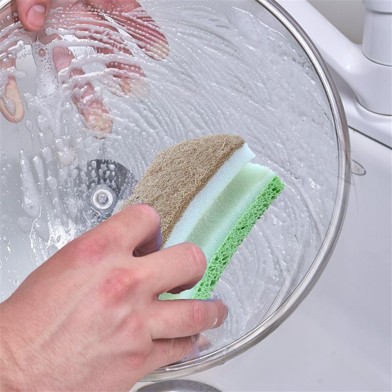 Natural Sisal Cellulose Cleaning Scrubber Sponge