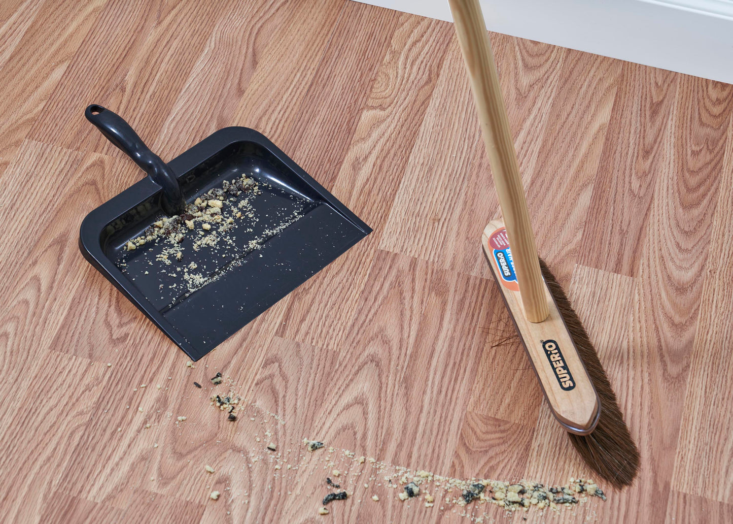 Horsehair Broom, with 48" Handle