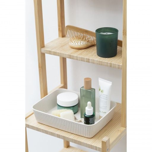 Set of 5 Ribbed Storage Bin Ecohome
