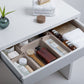 Set of 5 Ribbed Storage Bin Taupe