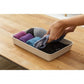 Set of 5 Ribbed Storage Bin Ecohome