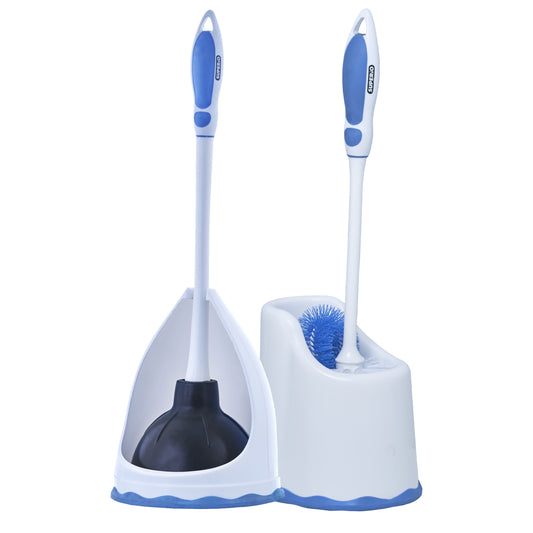 Toilet Brush and Plunger Set