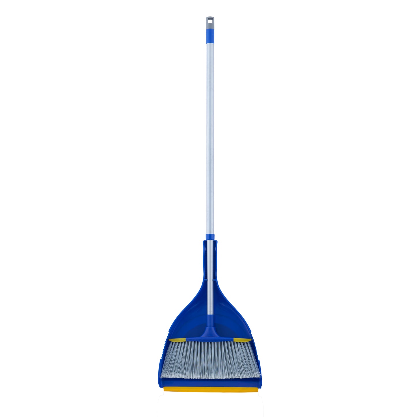 Angle Broom with Clip-on Dustpan Set