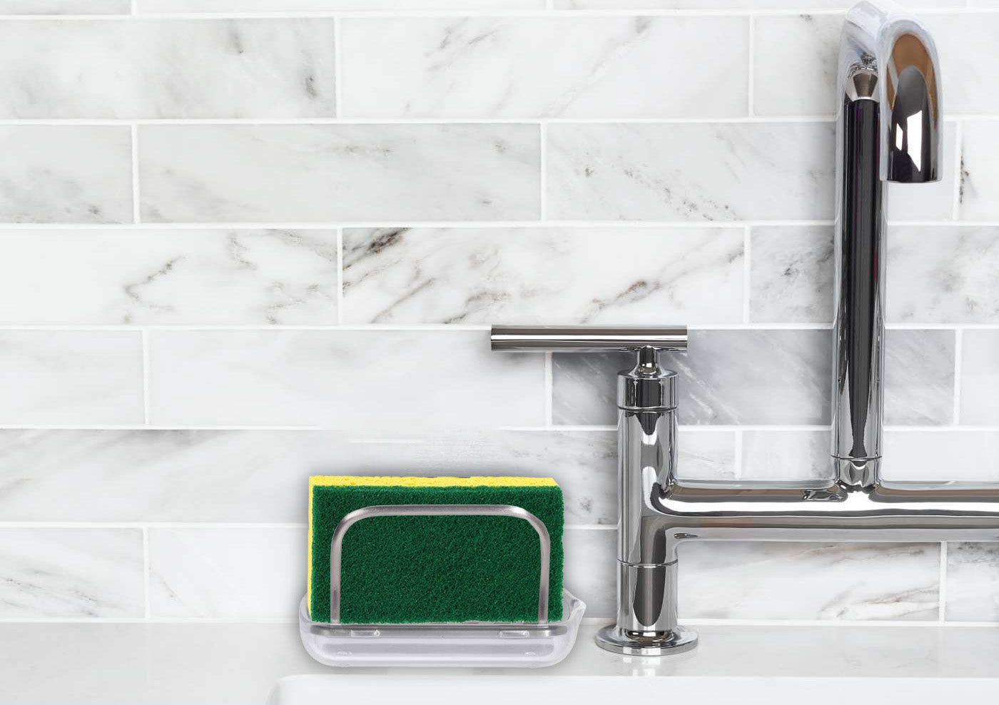 Heavy Duty Cellulose Scrub Sponge (12 X 7 X 2 cm -3-pack.)