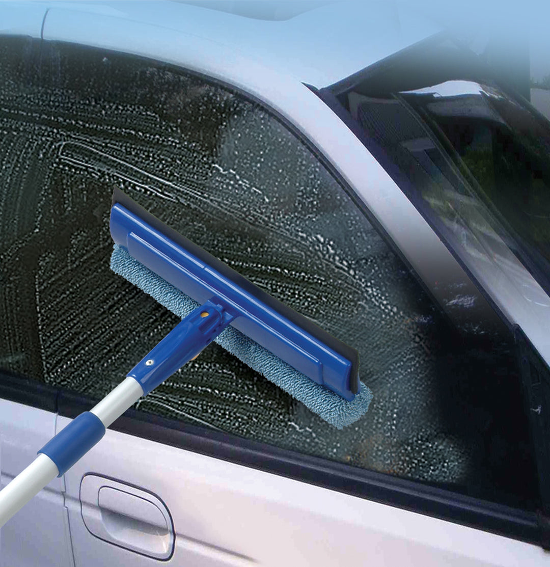 Rubber Window Squeegee Cleaner  Car Window Cleaner Extendable